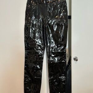 Commando Glossy Black Pants
